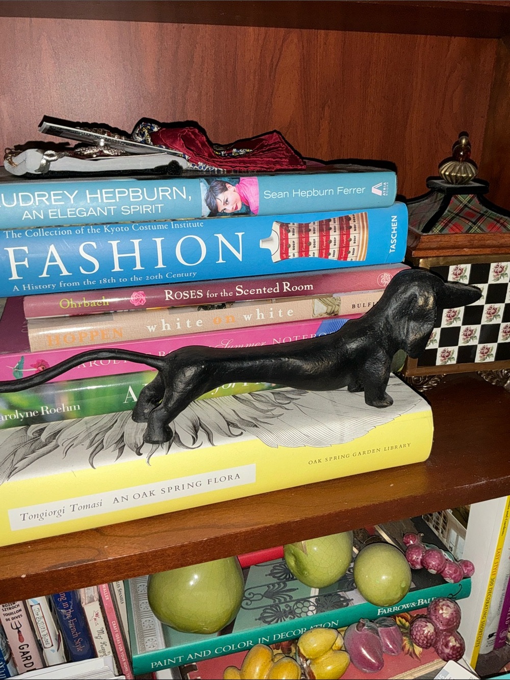 Vintage iron dachshund